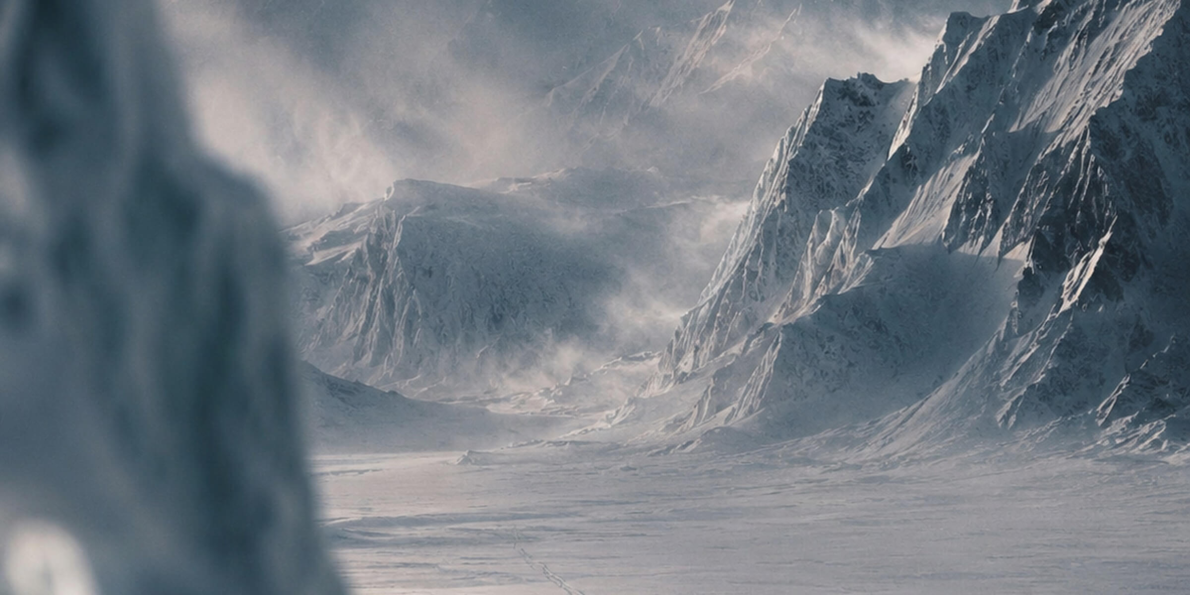 Polar landscape inspiration for OKGO